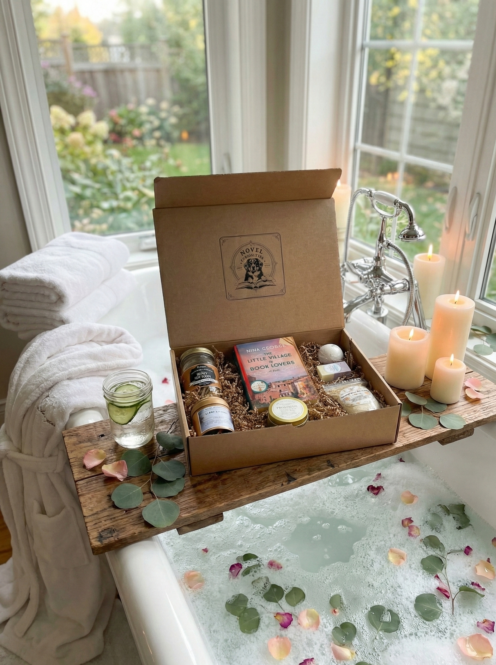 The Little Village of Book Lovers by Nina George (Hardcover)