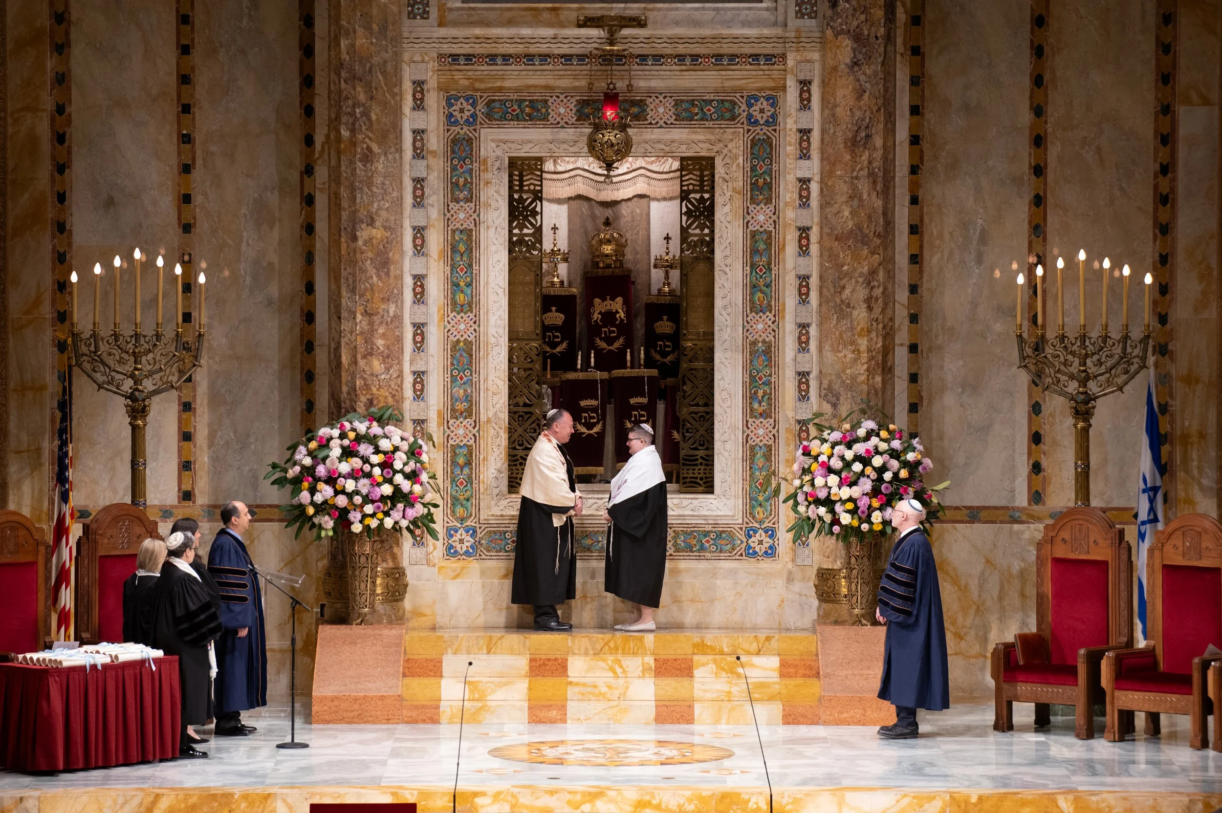Rabbinic Ordination at Temple Emanu-El, NYC (photo courtesy of Ellen Dubin)