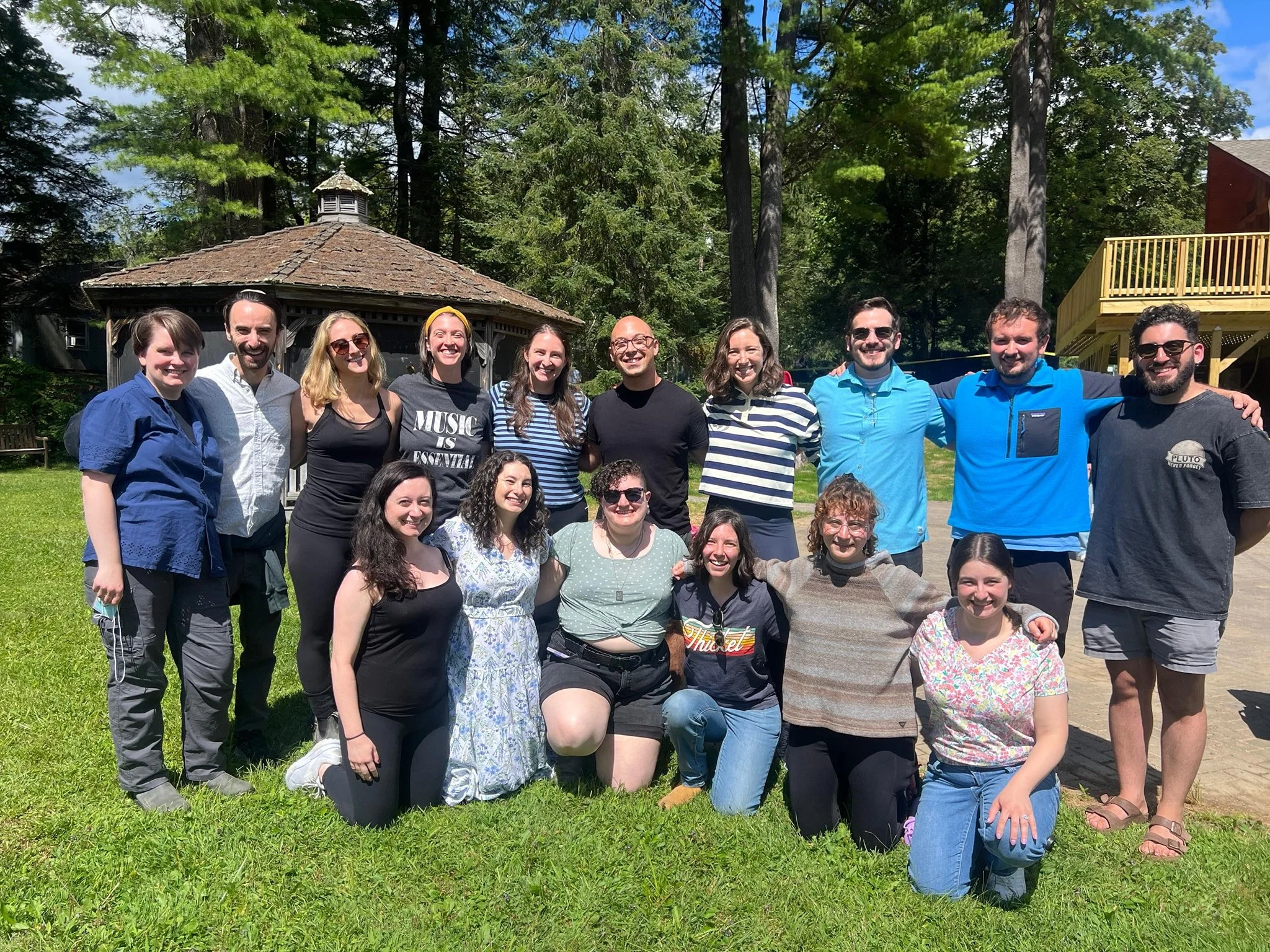 Eden with their classmates at HUC Kallah