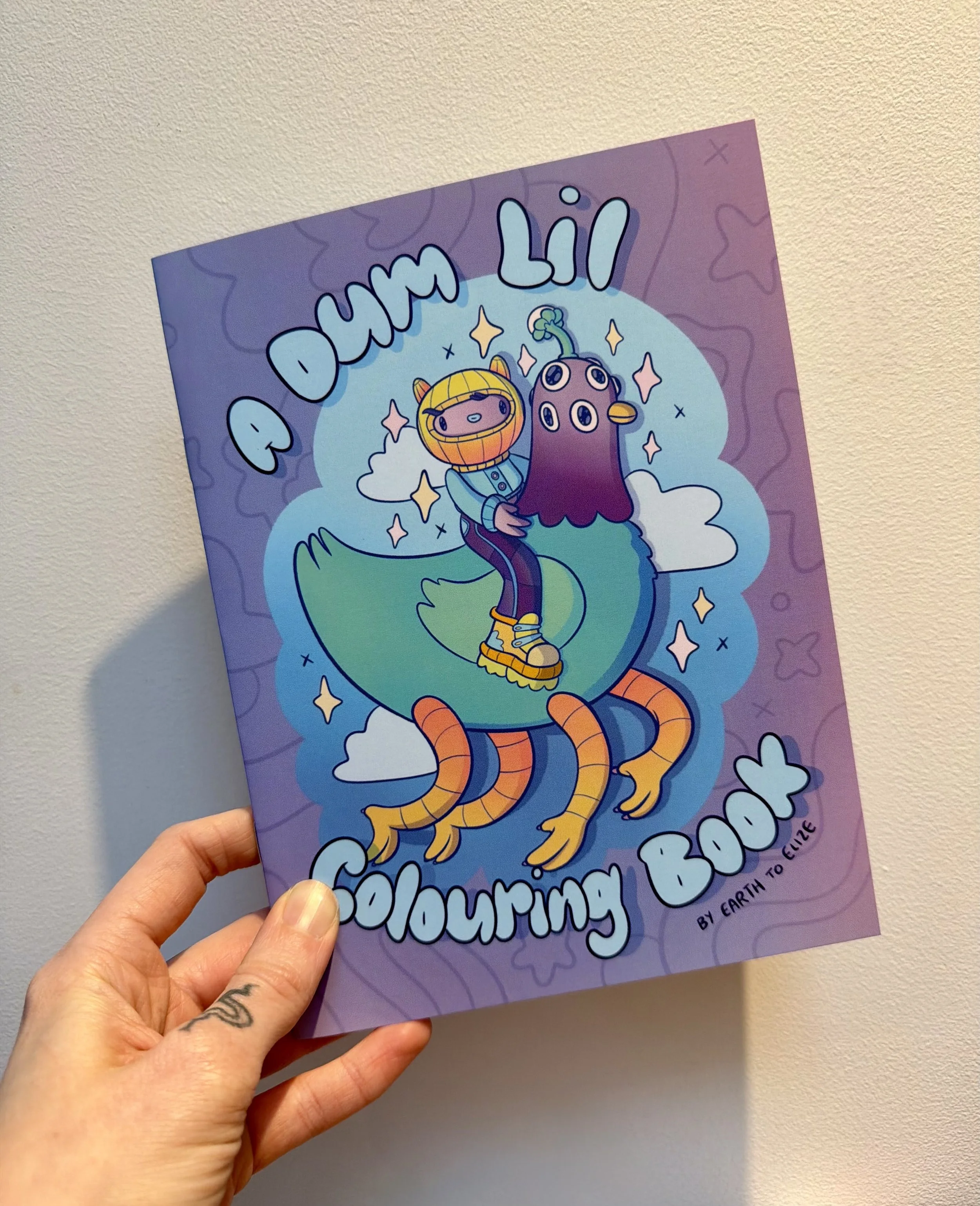 Dum Lil Colouring Book