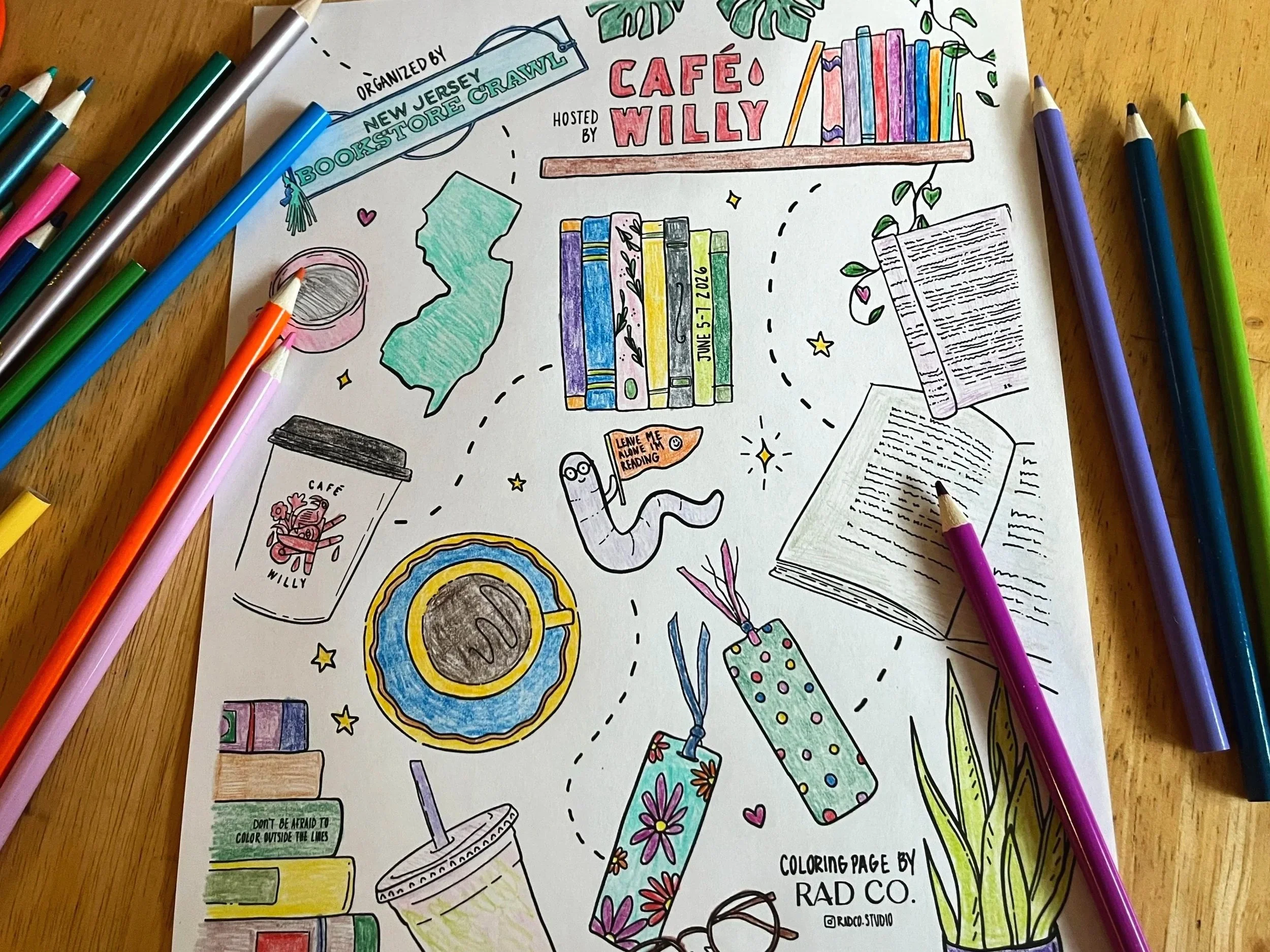 Coffee, Coloring, &amp; Crawl Guides