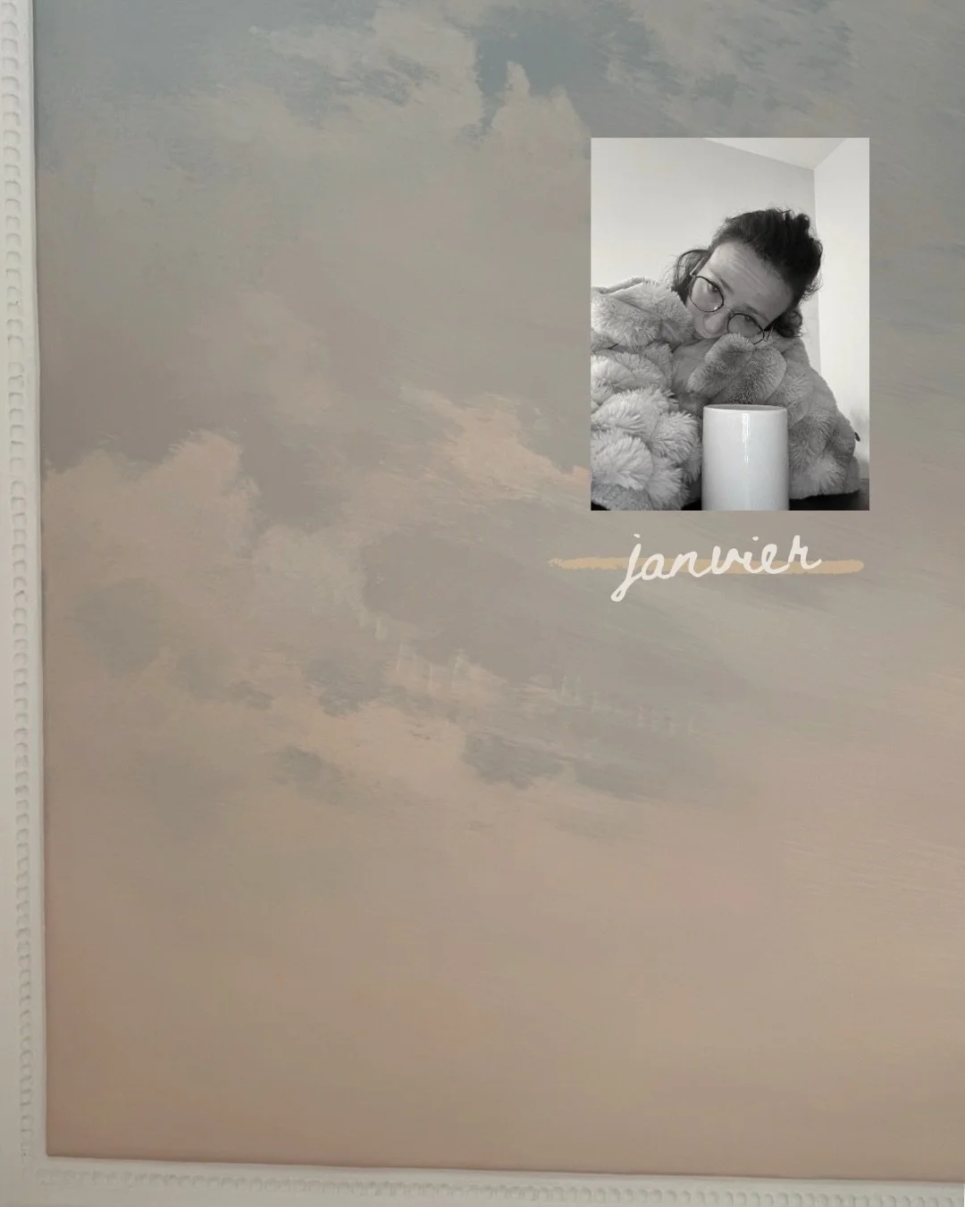 Janvier est pass&eacute; &agrave; une vitesse, on s&rsquo;ennuit pas! 

1-J&rsquo;ai commenc&eacute; l&rsquo;ann&eacute;e malade comme un chien 🤒
2-Projet draps sur mesure 🛏️
3-Toujours last minute pour les expo - Rick Owens
4-Croquis de plaids &ag