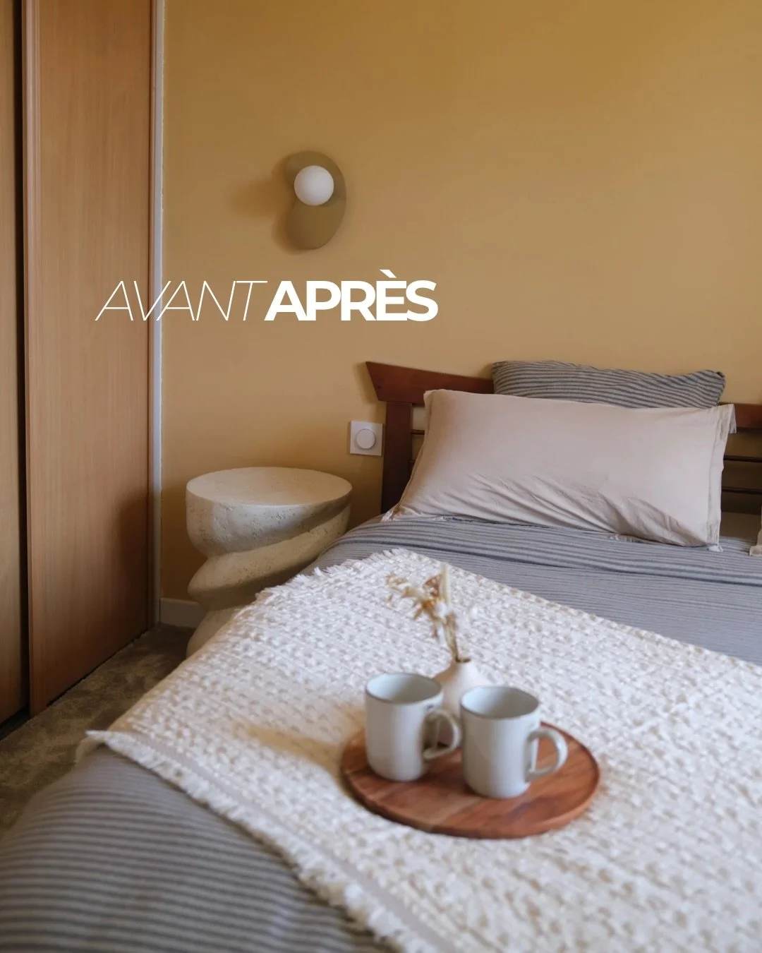 𝗔𝗩𝗔𝗡𝗧 / 𝗔𝗣𝗥𝗘𝗦  𝗕𝗶𝘀𝗰𝗮𝗿𝗿𝗼𝘀𝘀𝗲 | 𝗠𝗮𝗶𝘀𝗼𝗻 𝗱𝗲 𝟭𝟬𝟬 𝗺&sup2;

La chambre est termin&eacute;e depuis fin mai, en place pour la belle saison d&rsquo;&eacute;t&eacute;! ☀️

Les derni&egrave;res pi&egrave;ces sont venues finaliser 