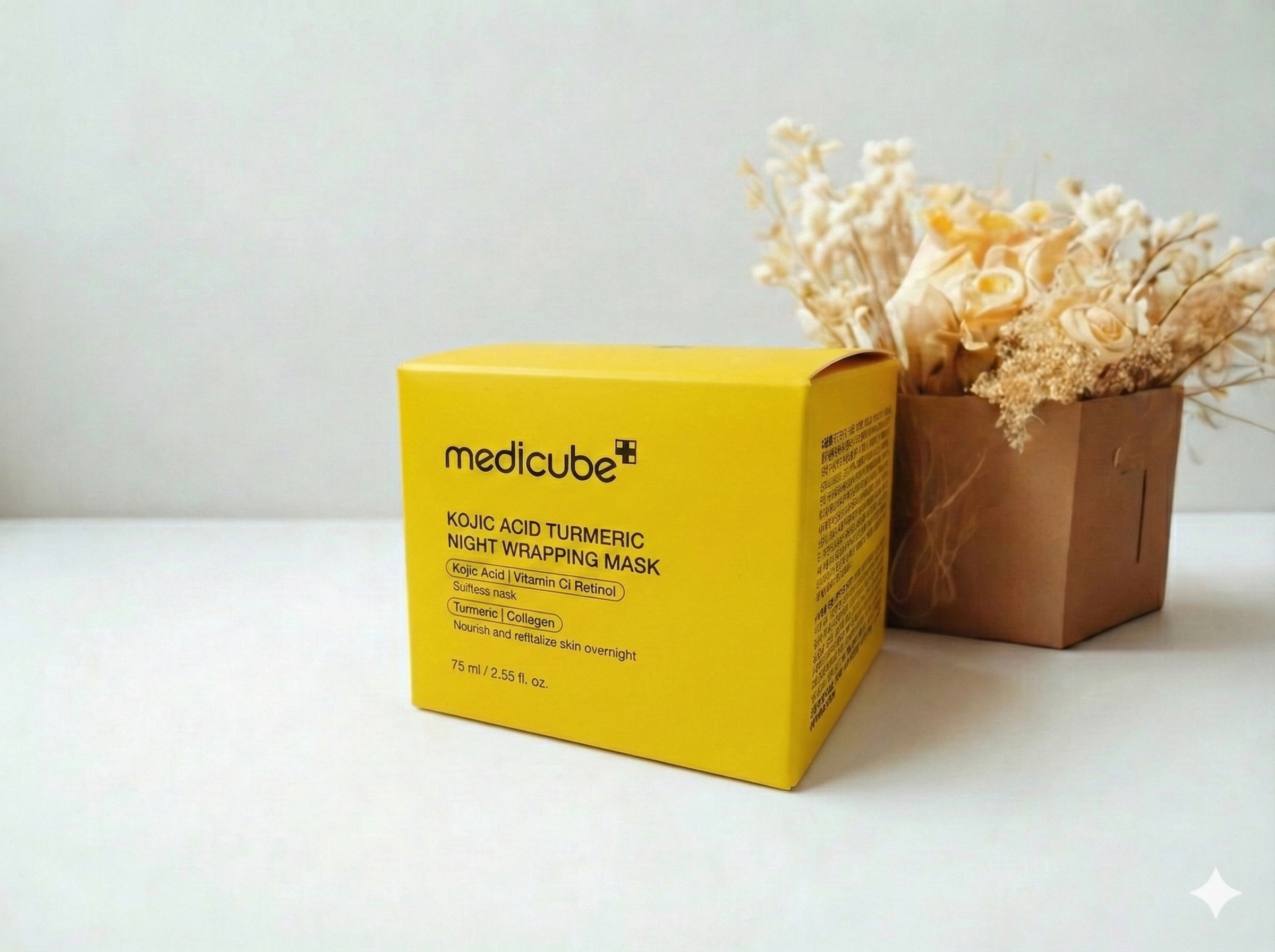 KOJIC ACID TURMERIC NIGHT WRAPPING MASK