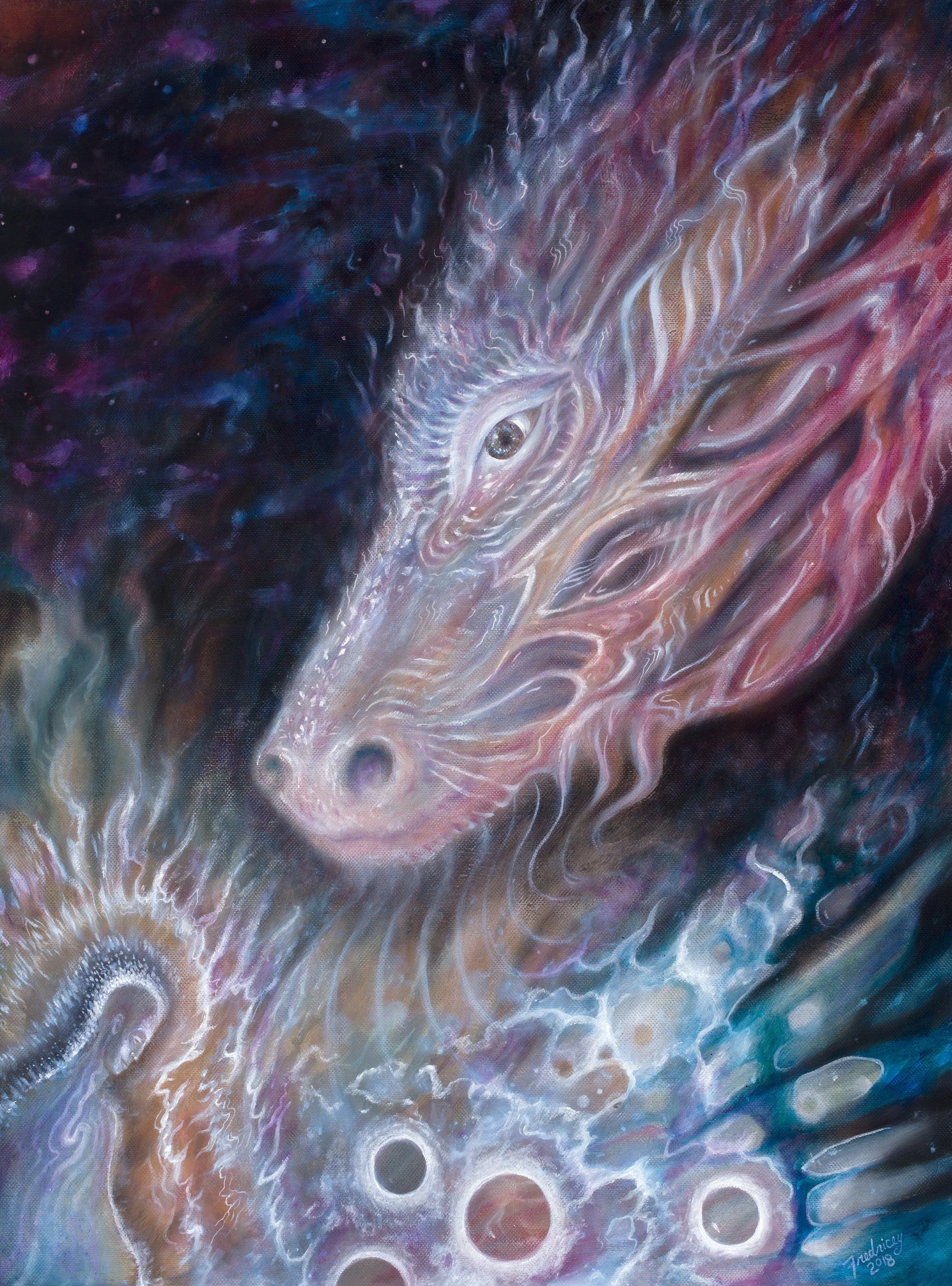 "Surrender" - oil on canvas - 18"x24" - 2018