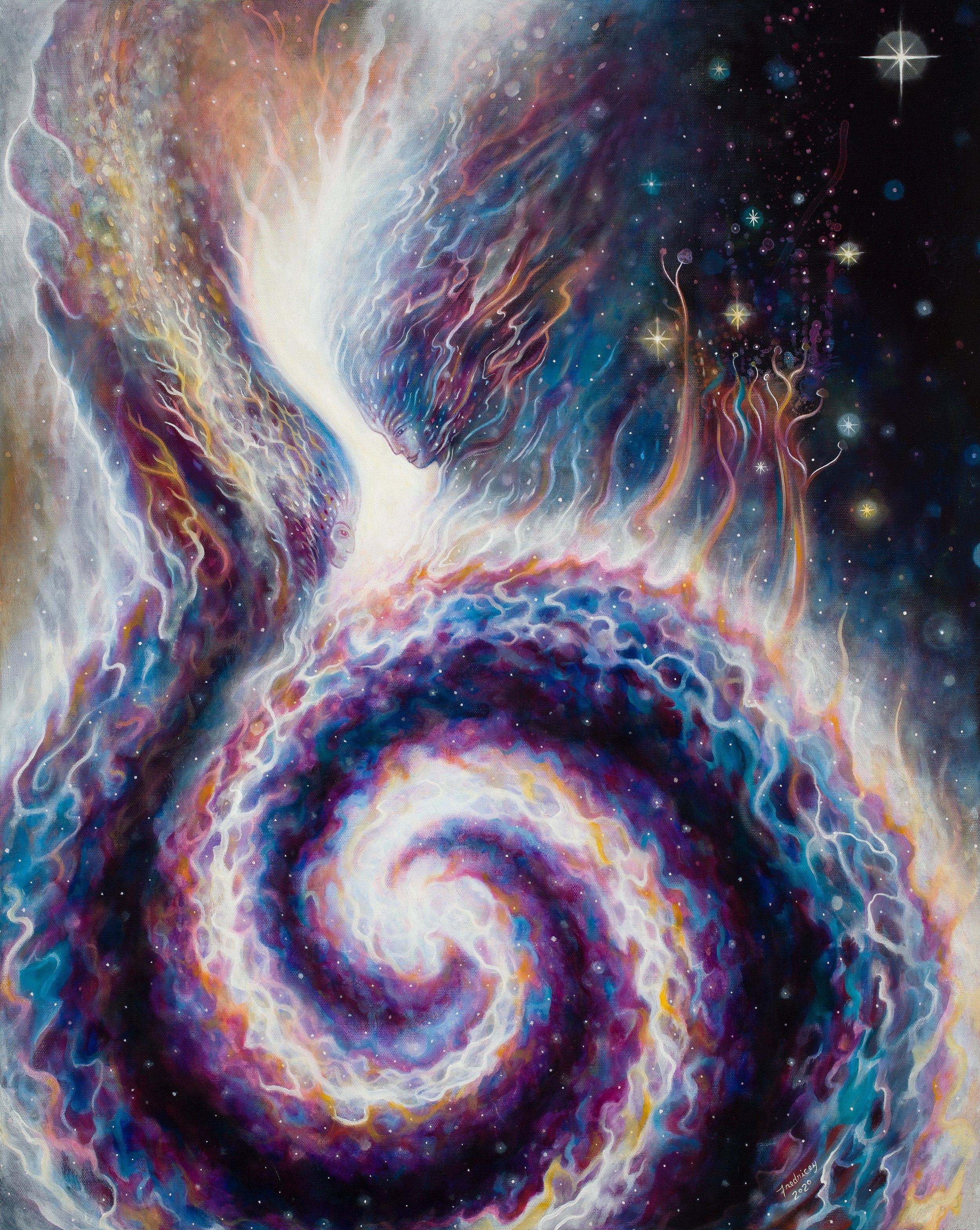 "Destiny" - oil on canvas - 24"x30" - 2020 - $2800