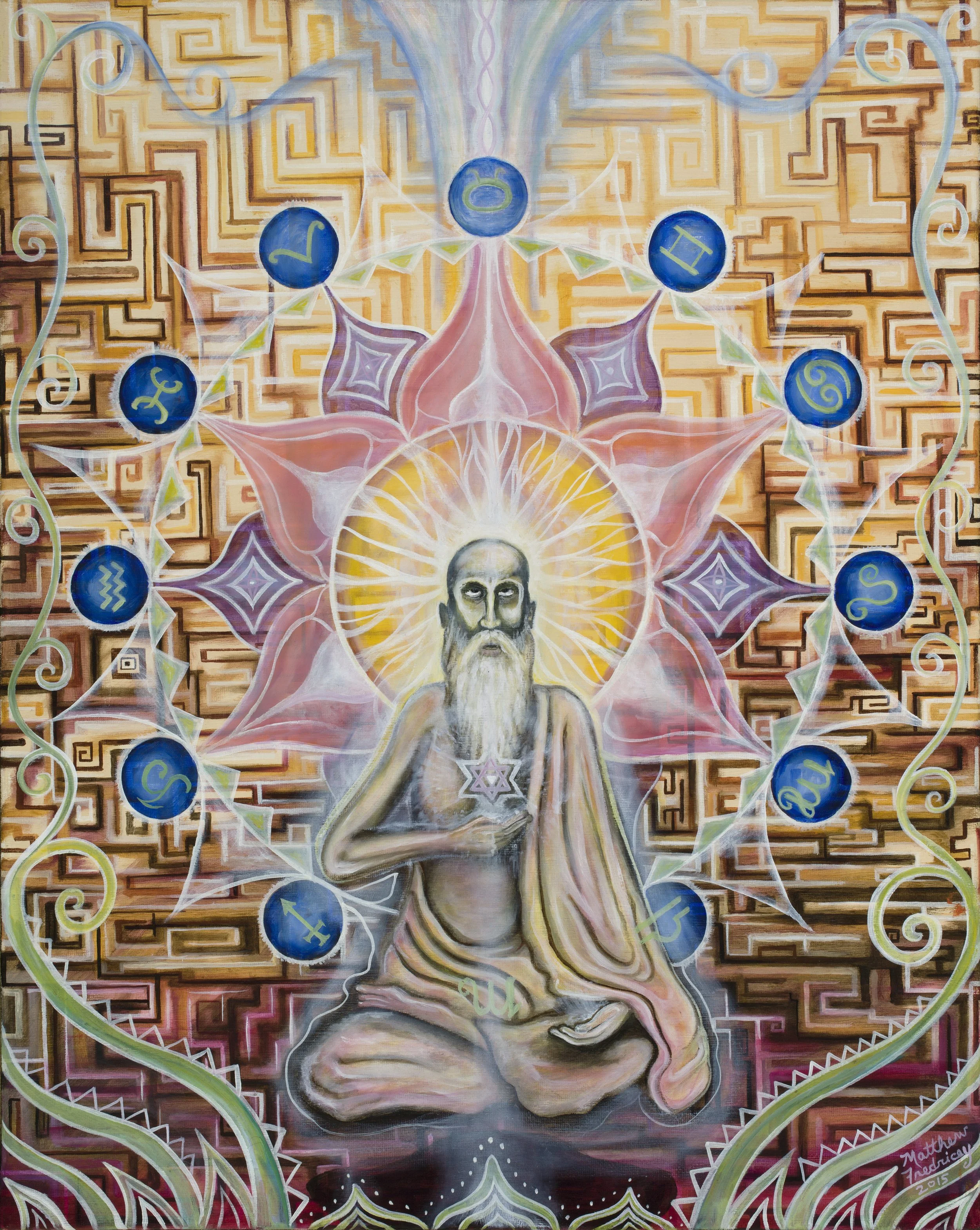 "Omnipresence" - oil on canvas - 16"x20" - 2015