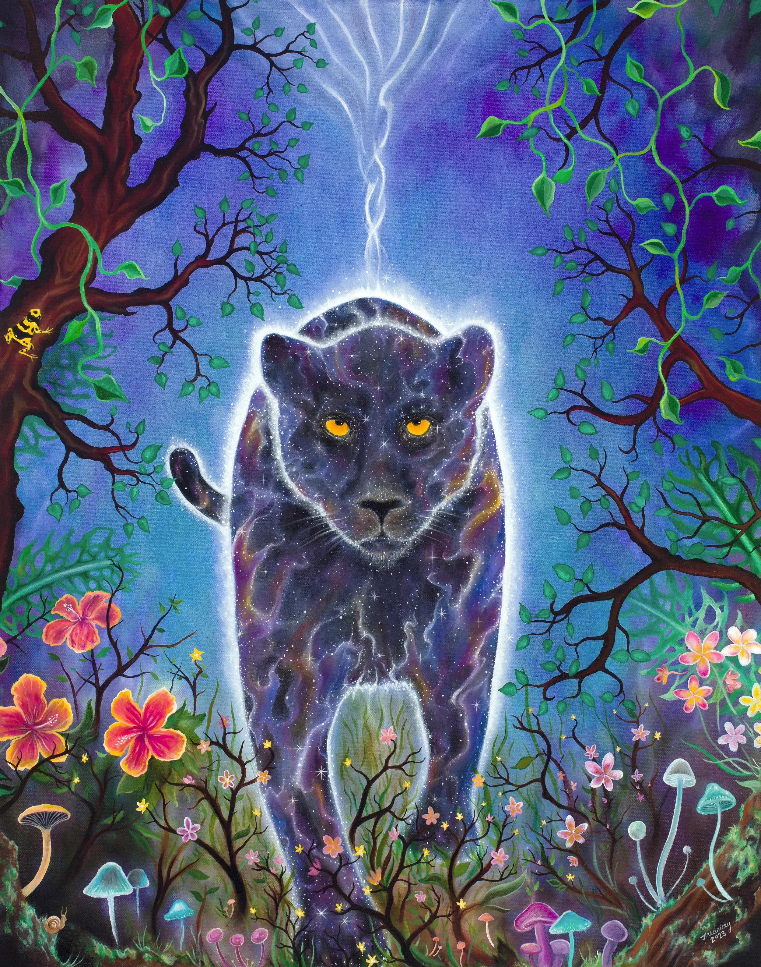 "Guardian" - oil on canvas - 22"x28" - 2023 