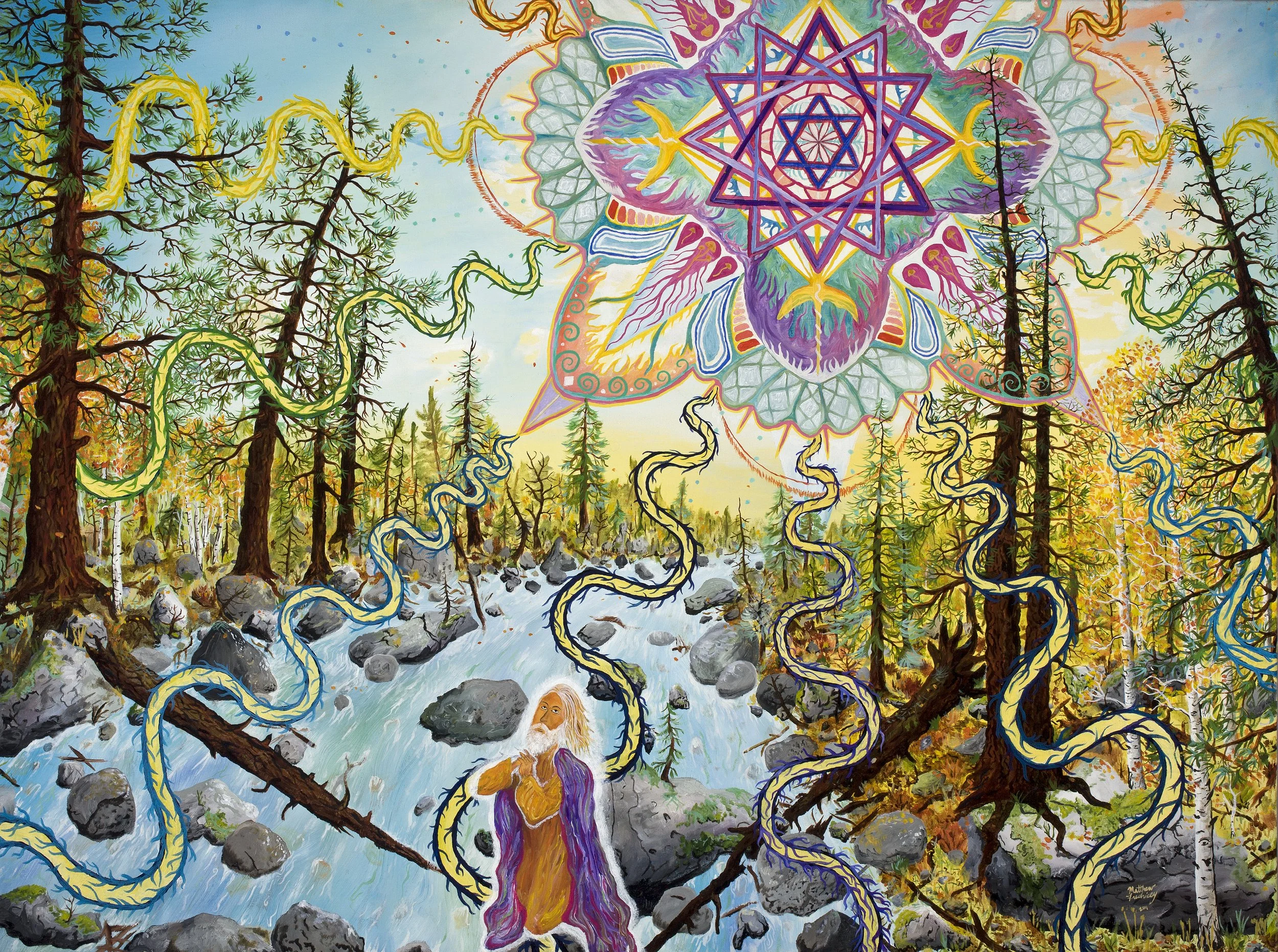 "Seven Times Seventy" - oil on canvas - 30"x40" - 2011