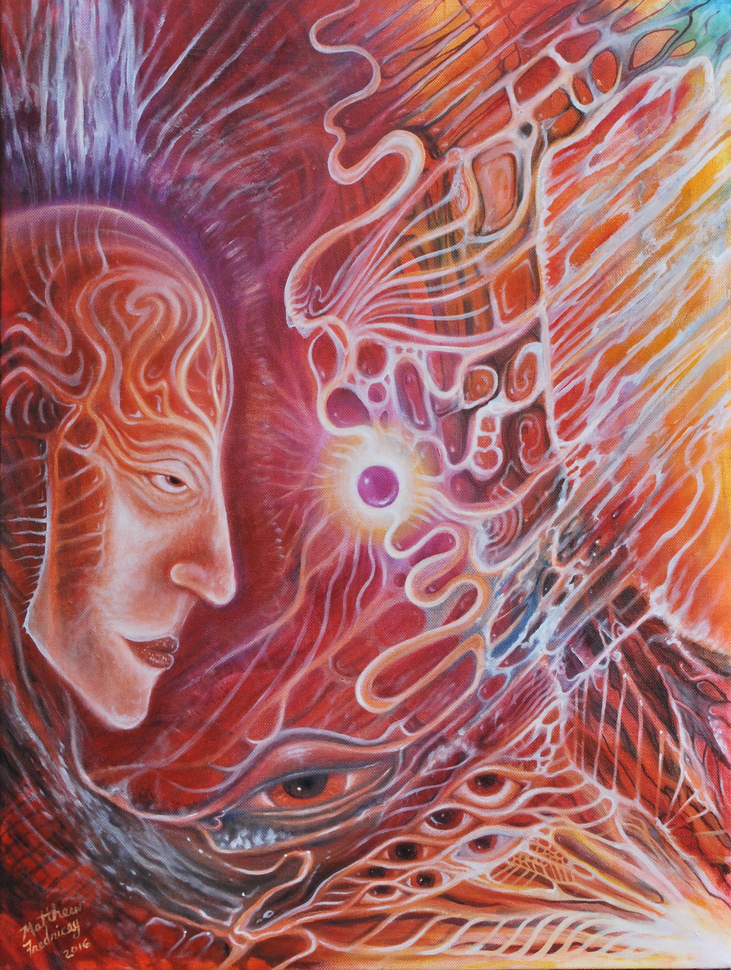 "Sylph" - oil on canvas - 18"x24" - 2016