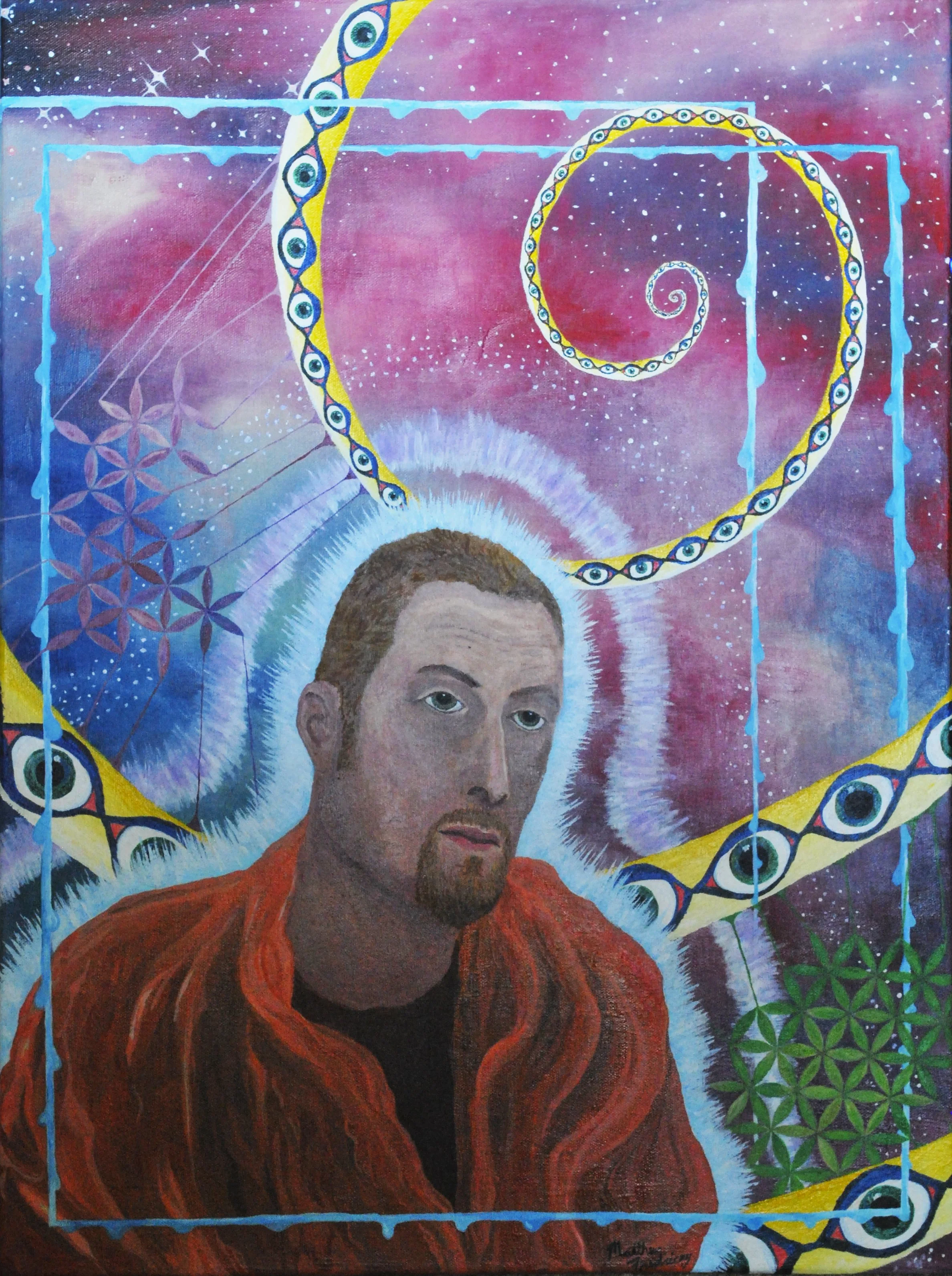 "Seeking the Great Mystery" - oil on canvas - 18"x24" - 2011