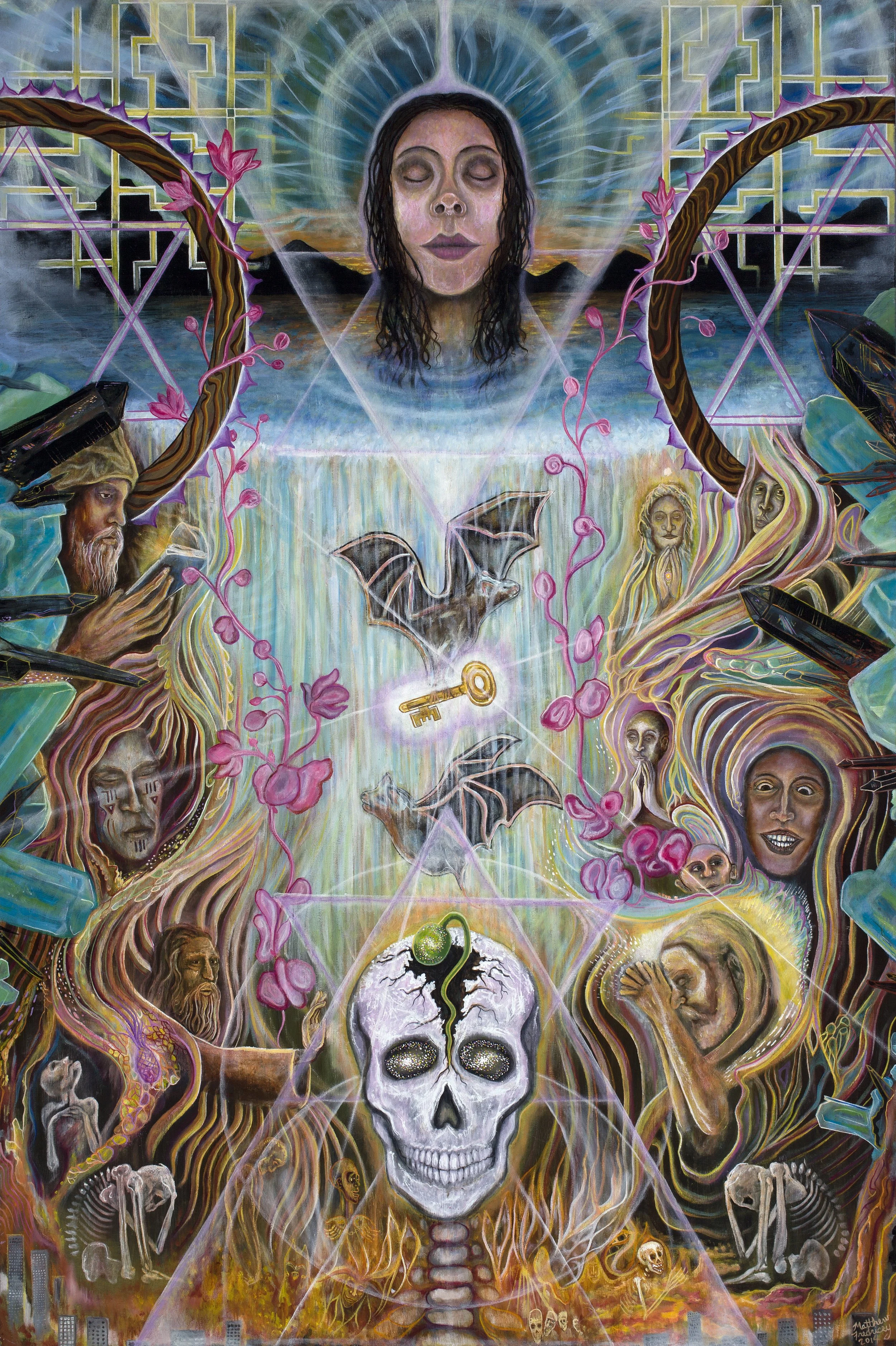 "Eternal Seed" - oil on canvas - 24"x36" - 2015