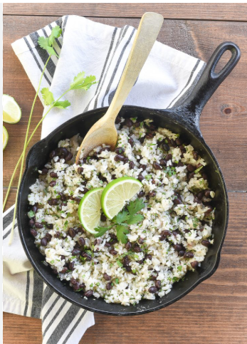 Black Beans and Rice Full Pan