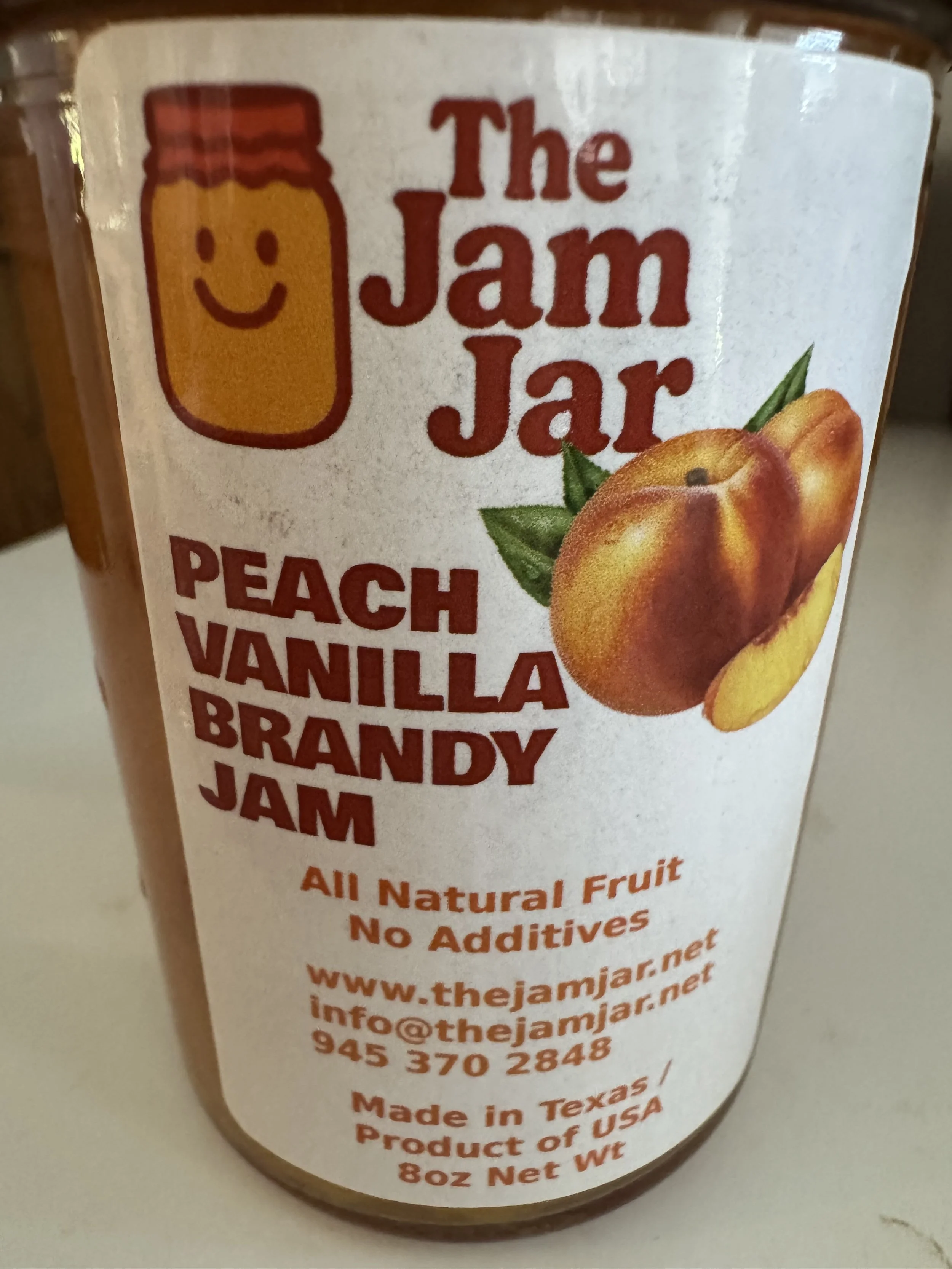 Jam - Peach Vanilla Brandy