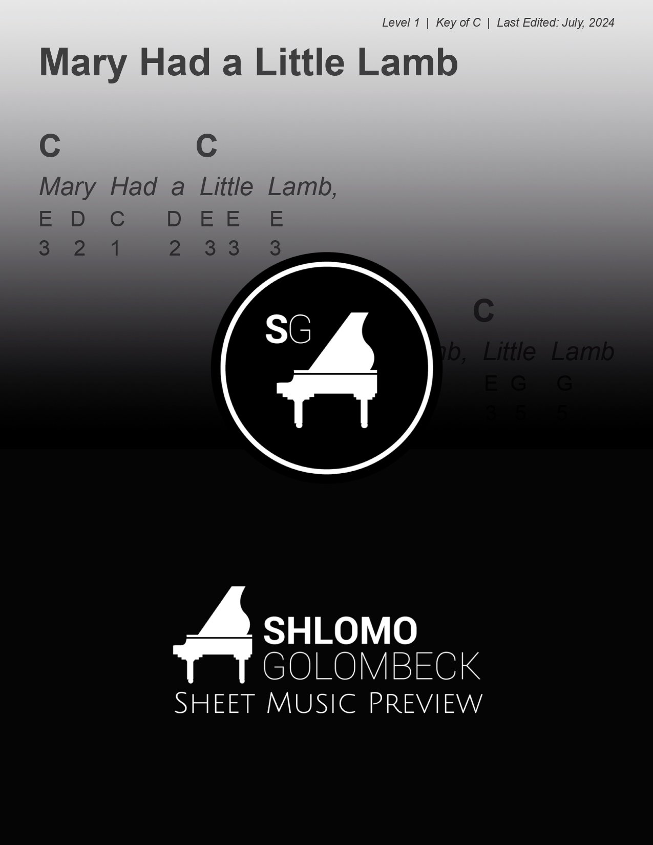 Mary Had a Little Lamb