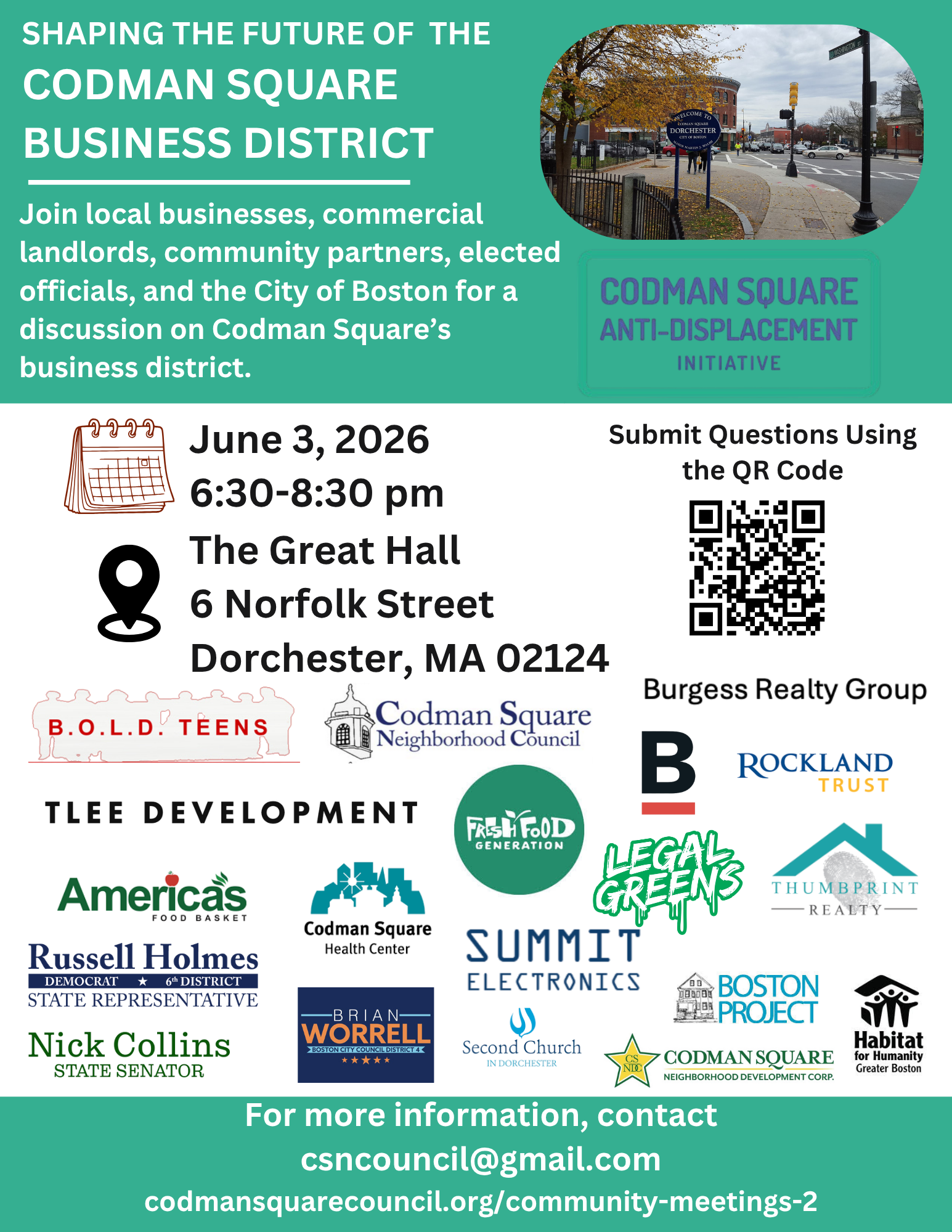 Shaping the Future of the Codman Square Business District