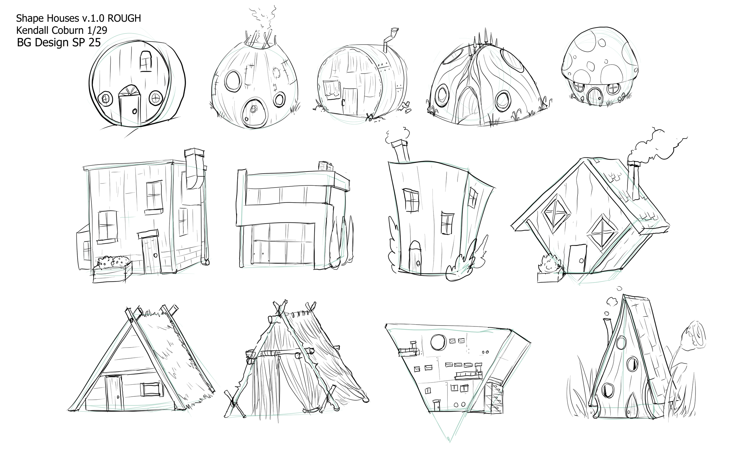 Shape Houses