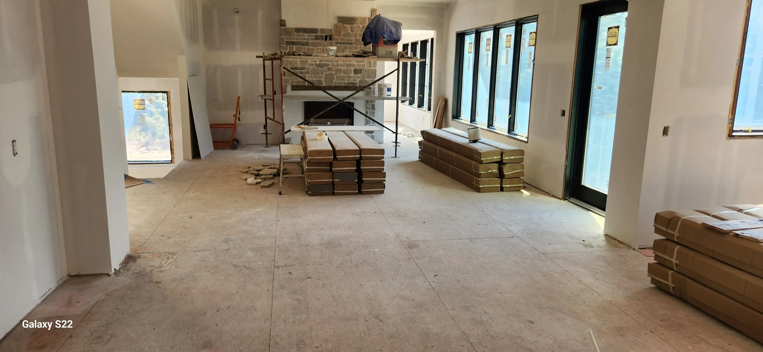 Main level , prior to installation.