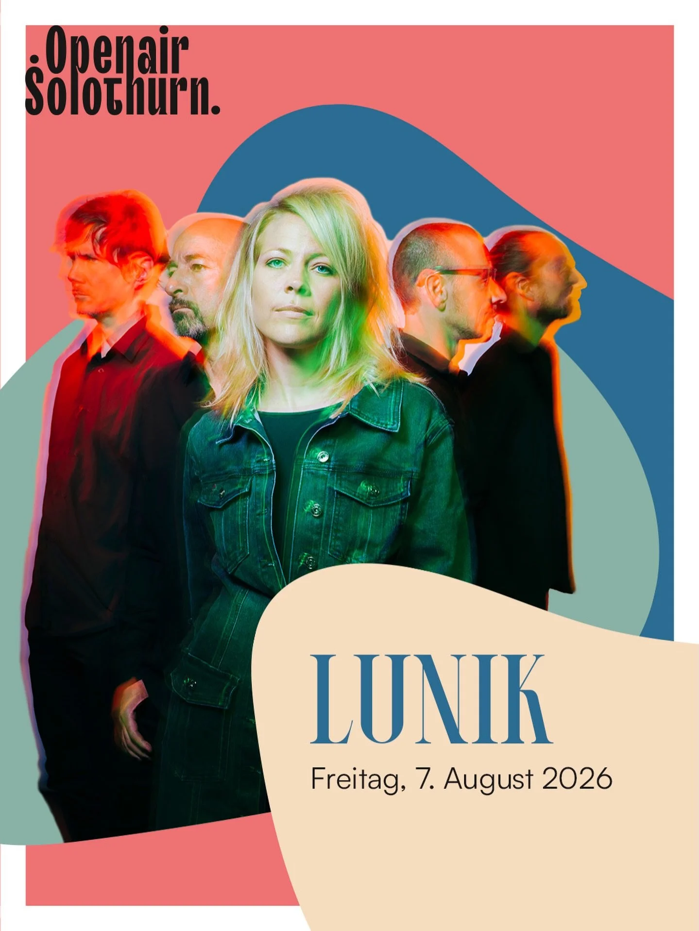 ✨ LUNIK kommen ans Openair Solothurn! ✨

Nach &uuml;ber einem Jahrzehnt kehrt die Berner Band um S&auml;ngerin Ja&euml;l in Originalbesetzung zur&uuml;ck und bringt ihren unverwechselbaren Sound wieder auf die B&uuml;hne.

Gemeinsam mit MORCHEEBA erw