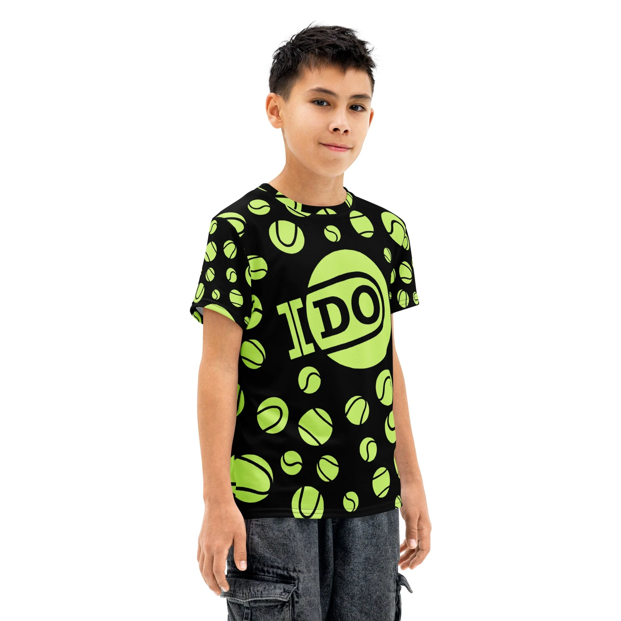 Bounce Black Tee (Y)