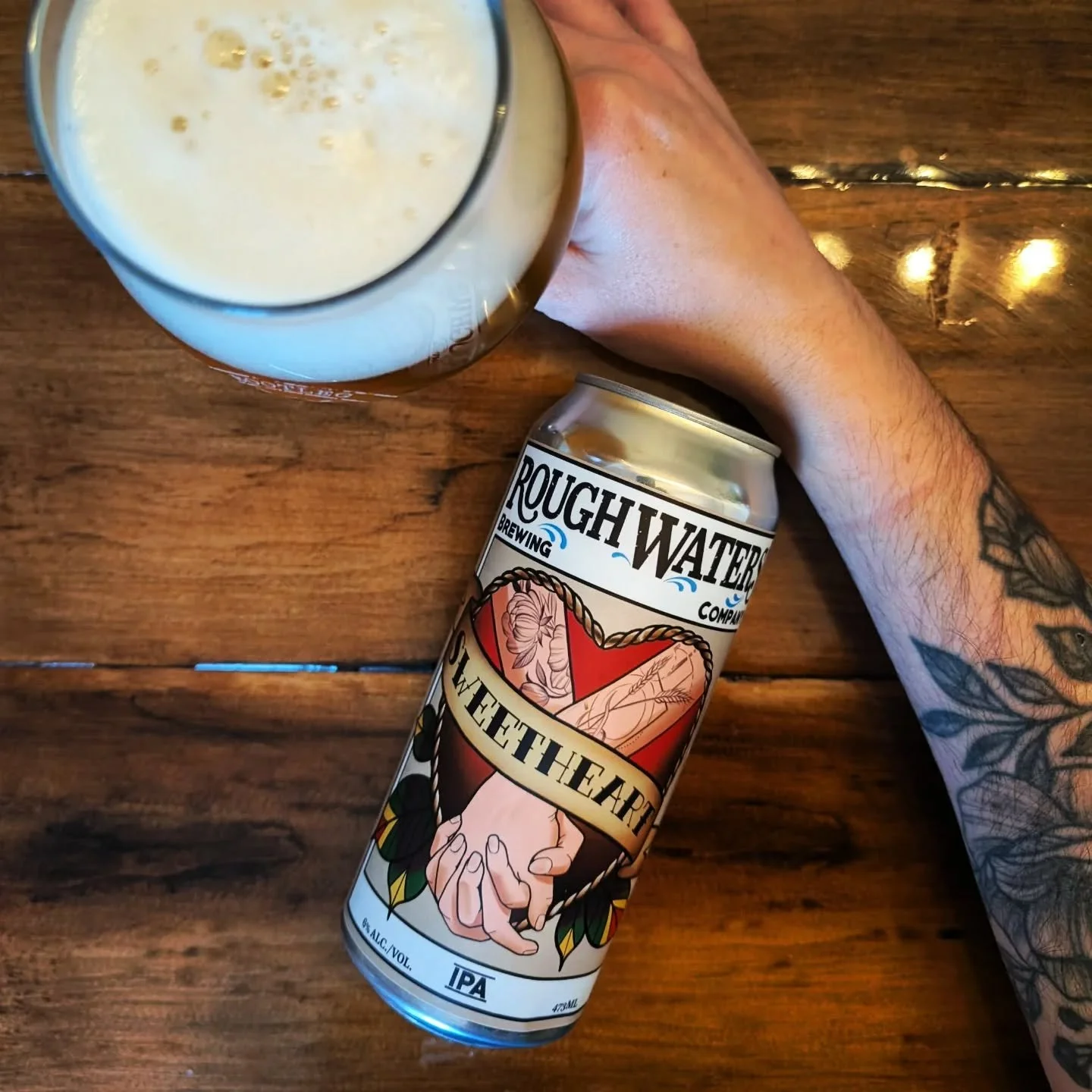 A commitment to craft ❤️

Sweetheart is all about balance and boldness &mdash; brewed with Dolcita hops, known for their bright blend of citrus, tropical, and stone fruit aromas 🍊🍑

For this beer, we used Pomona yeast, a new hybrid strain made for 