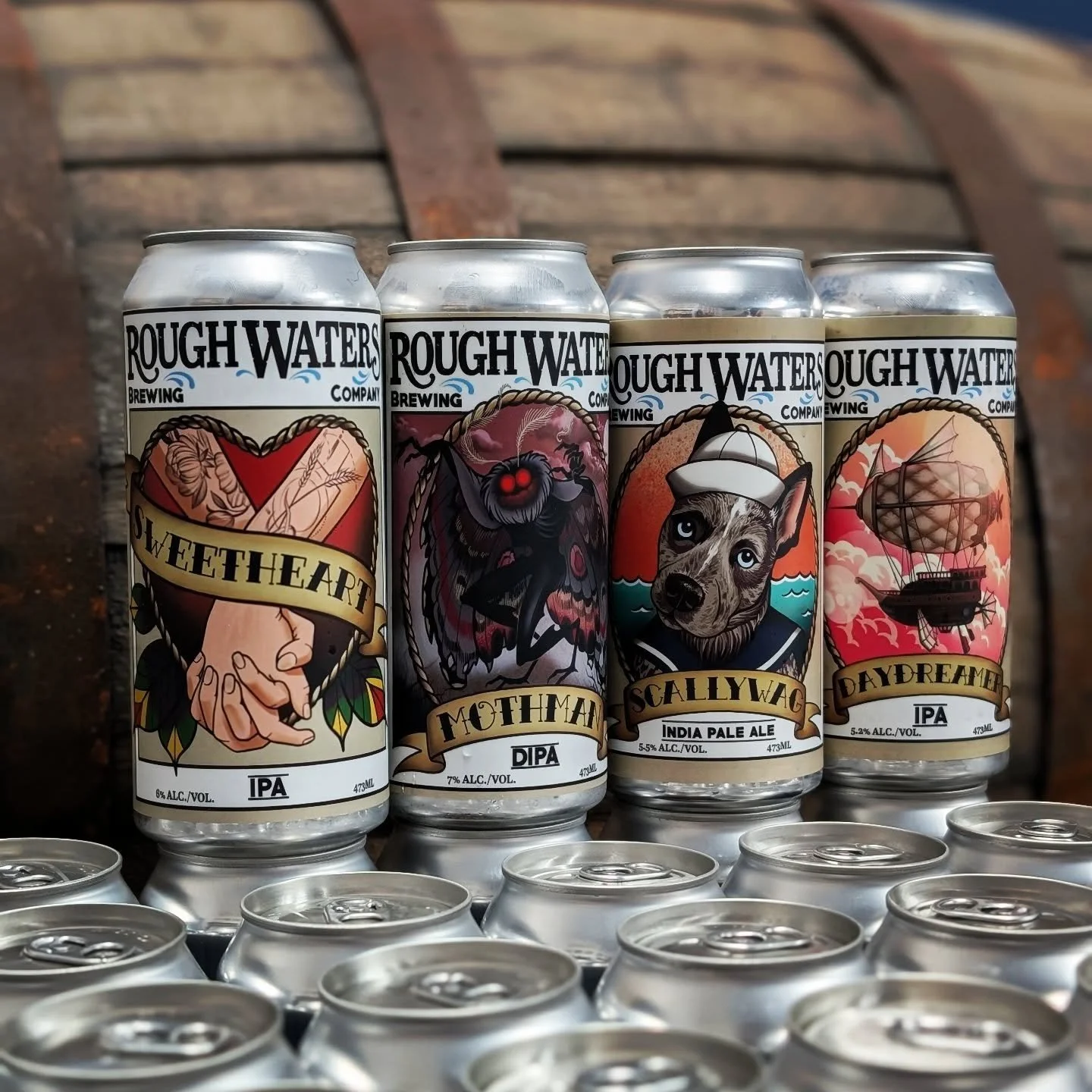 🍻 Love hops? We&rsquo;ve got you covered ✅

Right now we&rsquo;ve got a lineup of IPAs for every kind of hophead:
&bull; Scallywag IPA &ndash; our classic, full of character (and our cattle dog&rsquo;s charm)
&bull; Mothman DIPA &ndash; big, bold, a