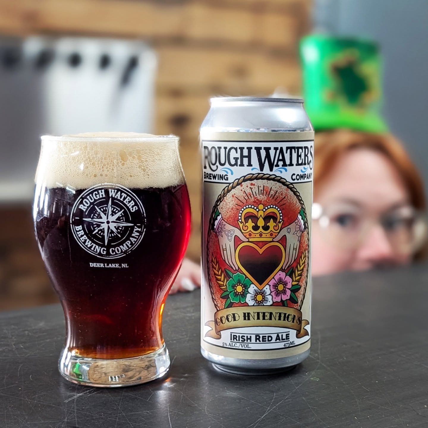 ☘️ Every great St. Patrick&rsquo;s Day starts with Good Intentions... 🍻☘️

Celebrate the holiday with our Irish Red Ale!  It&rsquo;s a smooth, medium-bodied pour with rich toffee and caramel notes&mdash;the perfect companion for a day of "sensi