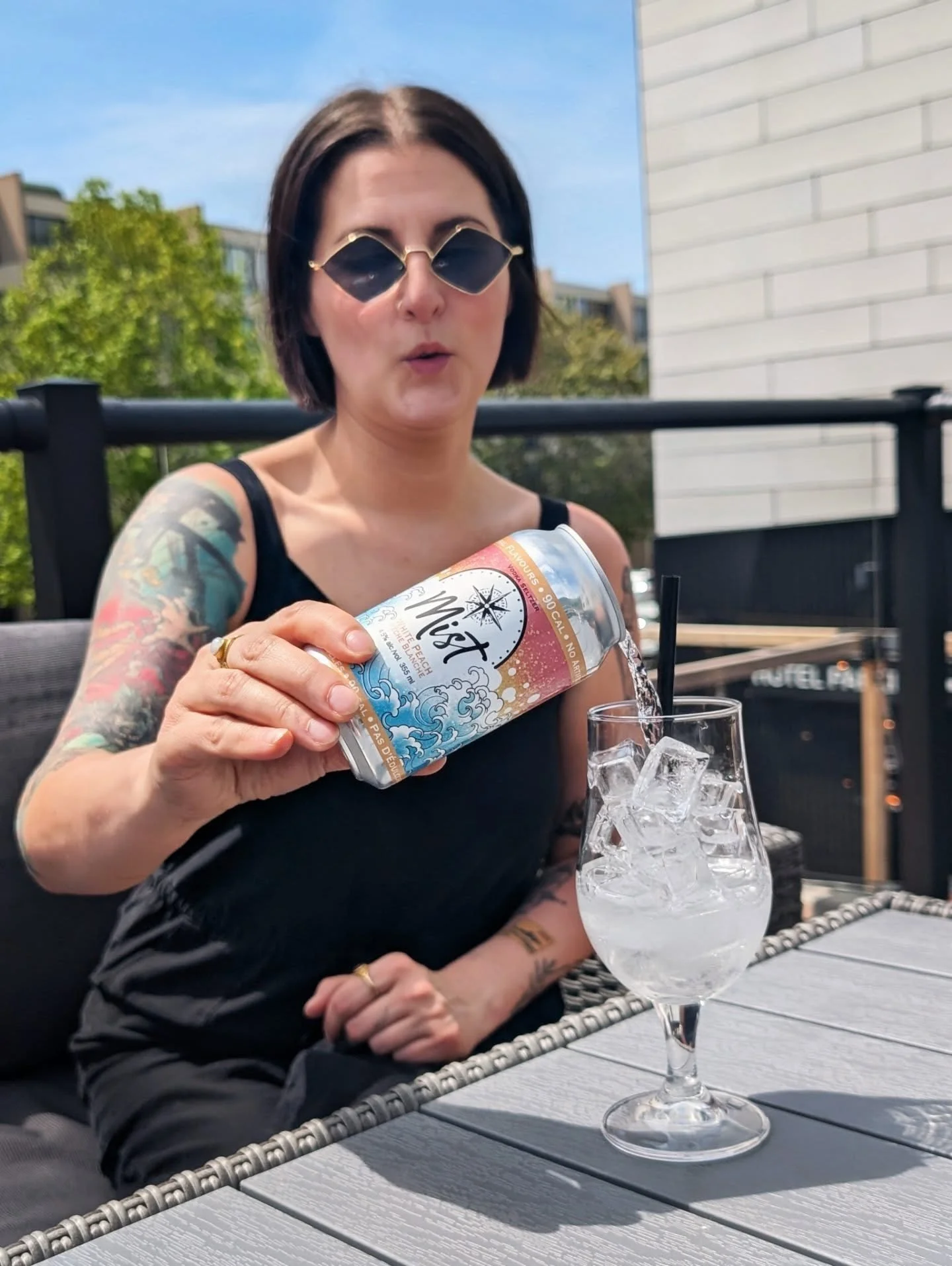 What's that up there? 👀

A patio? On West Street?

Is that Mist Seltzer?! 😱

GREAT NEWS &times; 2!

🍑🥥🍋 Our Mist Vodka Seltzers are now available at the Seacan with our friends at @boomstickbrewing

☀️ And they've got a rooftop patio (Seacan-top