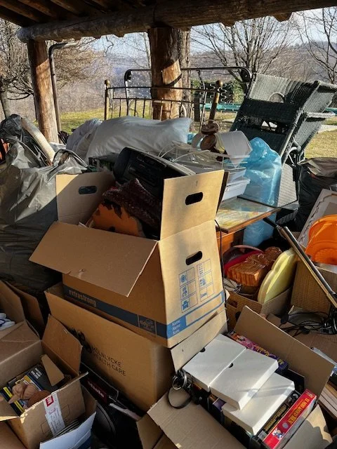 Of empty rooms, full cars and learning to let go