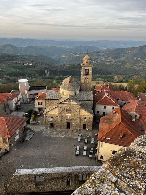 Roccaverano, a village above the hills
