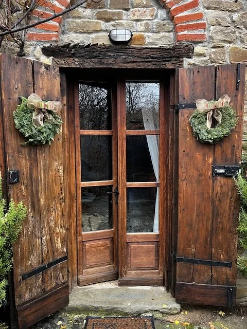 Christmas at the italian countryside in Roccaverano, Piemonte.