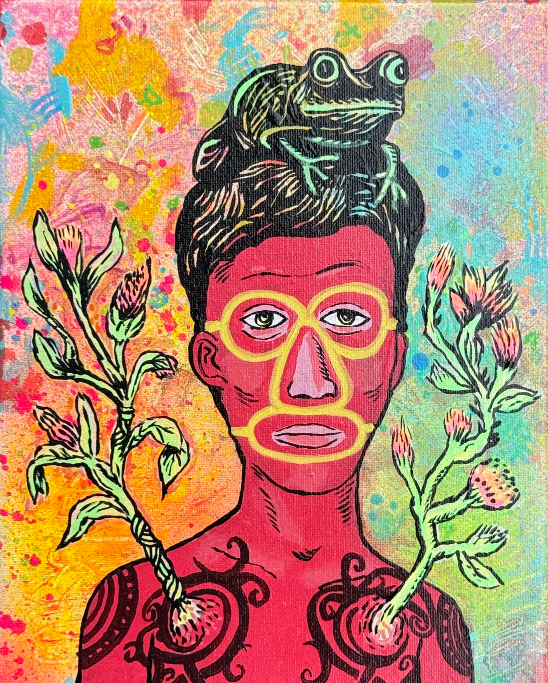 Those Who Carry Beast,
Acrylic on Canvas, 2025