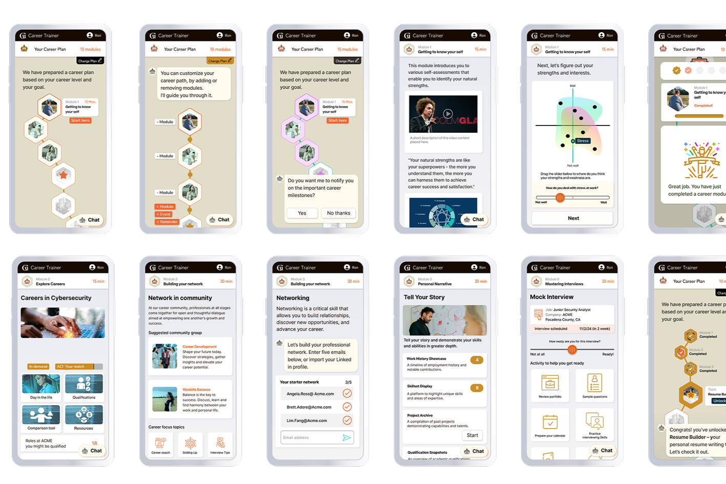 Guild AI-powered career training app.