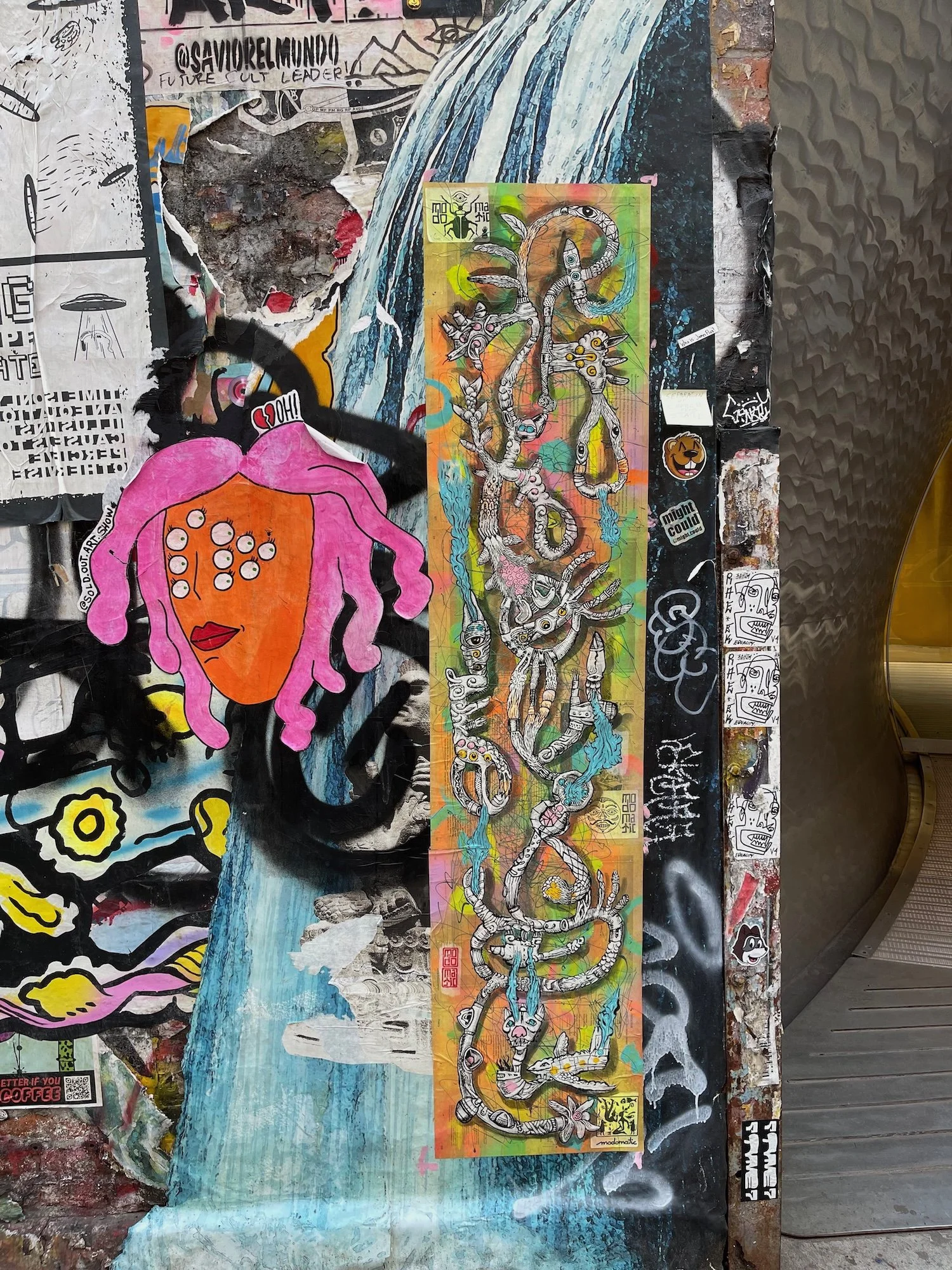 Cloud Factory Scroll in Chelsea, NYC