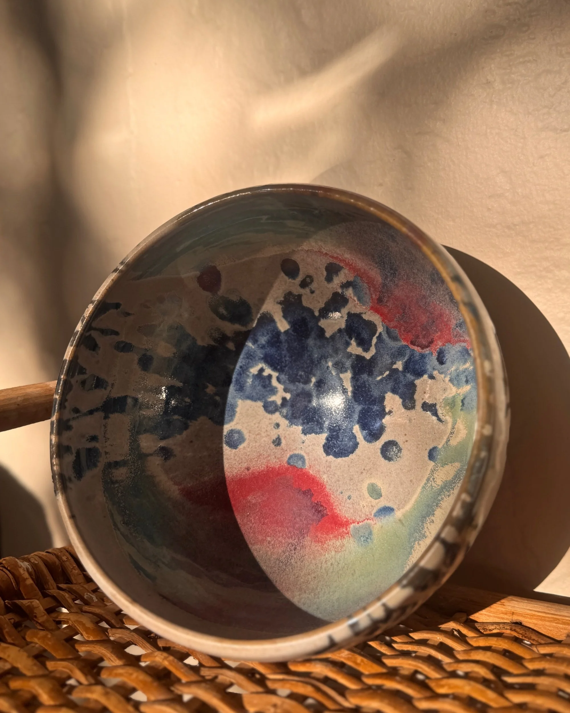 large salad bowl / candy paint colorway