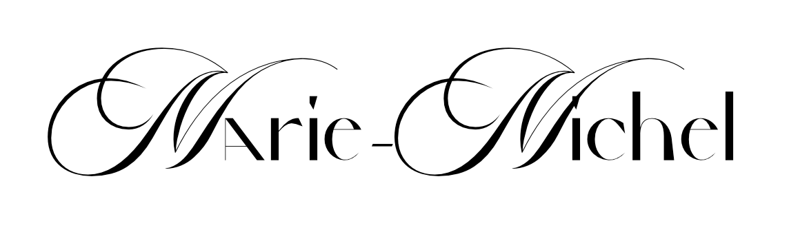 Stylized text of the name 'Marie-Michel' in elegant, cursive font.
