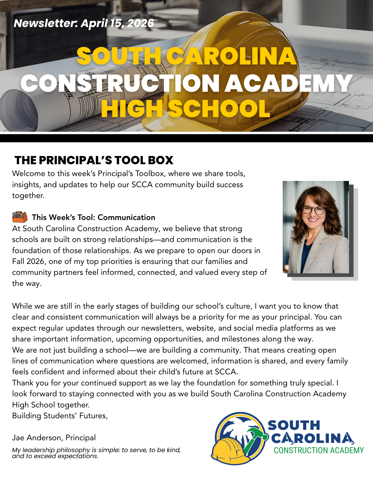 Newsletter - April 15, 2026