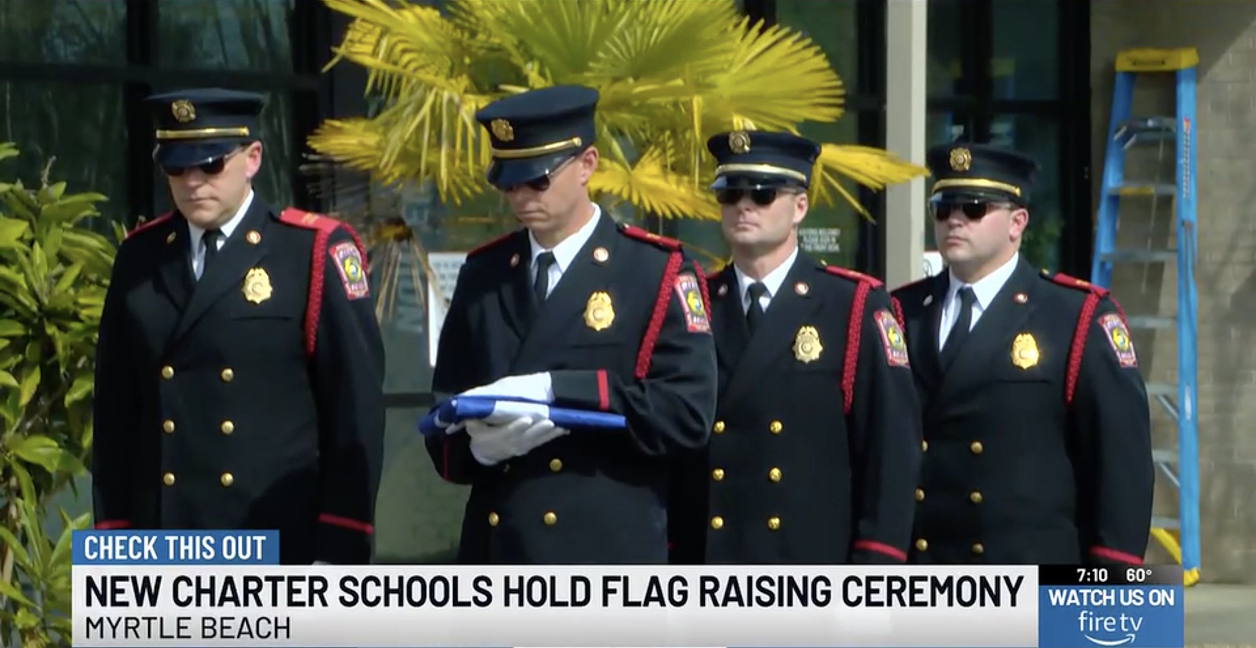 SCCA Holds Flag Raising Ceremony