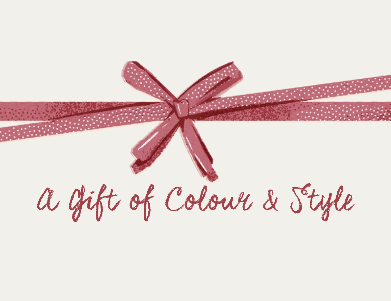 in-person colour analysis gift certificate available at Colour To Style studio in Vancouver, Canada.