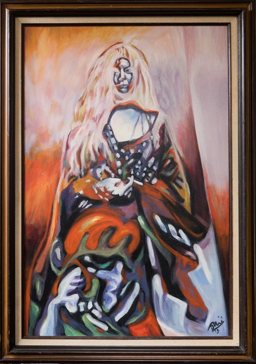 Janis Joplin (2015), Oil on canvas | 30 x 42 inches (with frame).