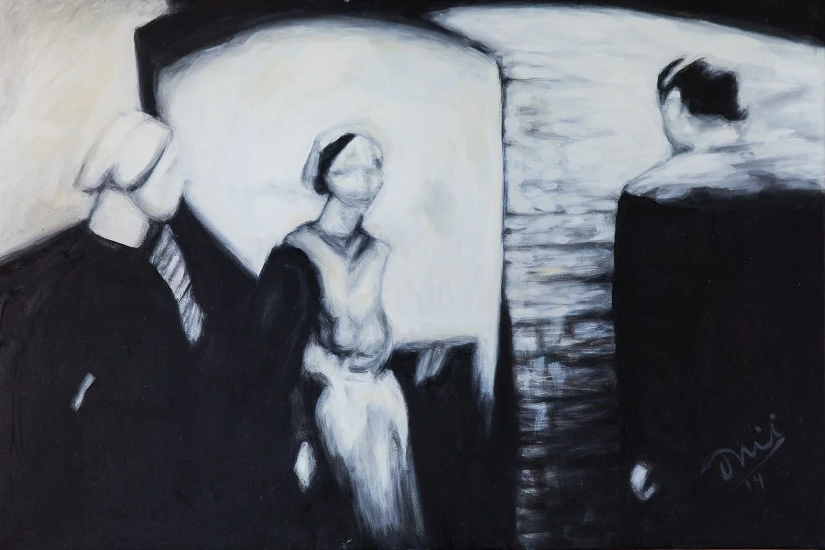 Strange Kind of Woman (2014), Oil on canvas | 24 x 36 inches.