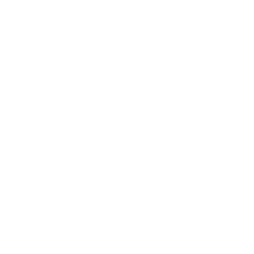 Black background with a white illustration of a fork and knife inside a circle.