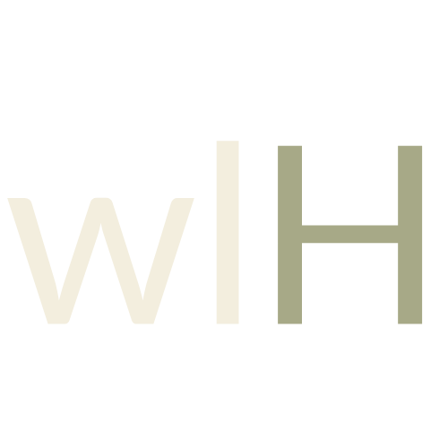 A black background with the text 'w|H' in large, light-colored font.