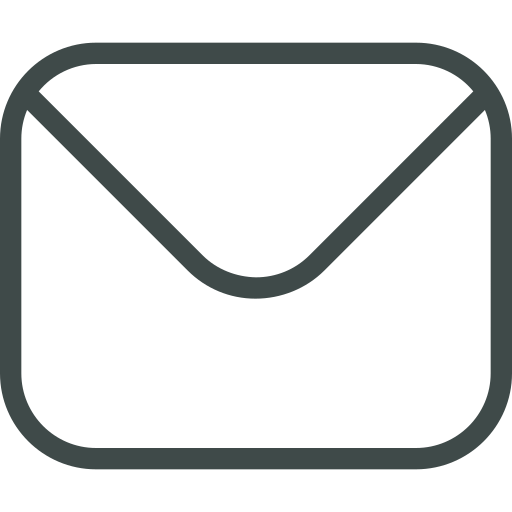 Icon of an envelope, indicating email or messaging.