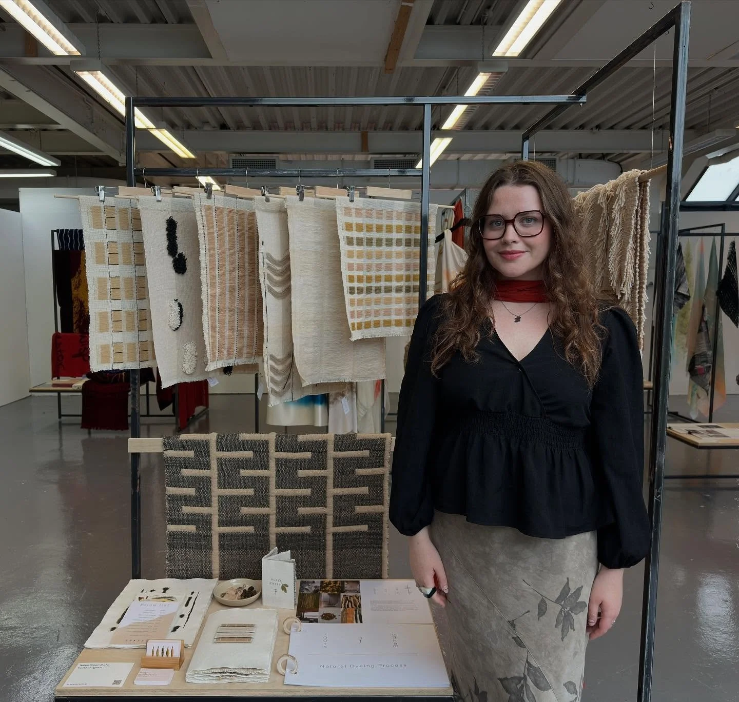 It&rsquo;s been exactly one month today since I finished my 4 year degree in woven textiles, and I&rsquo;ve been taking this time to slow down, reflect and reconnect with why I love this craft so much. Since finishing, I&rsquo;ve bought my own loom!!