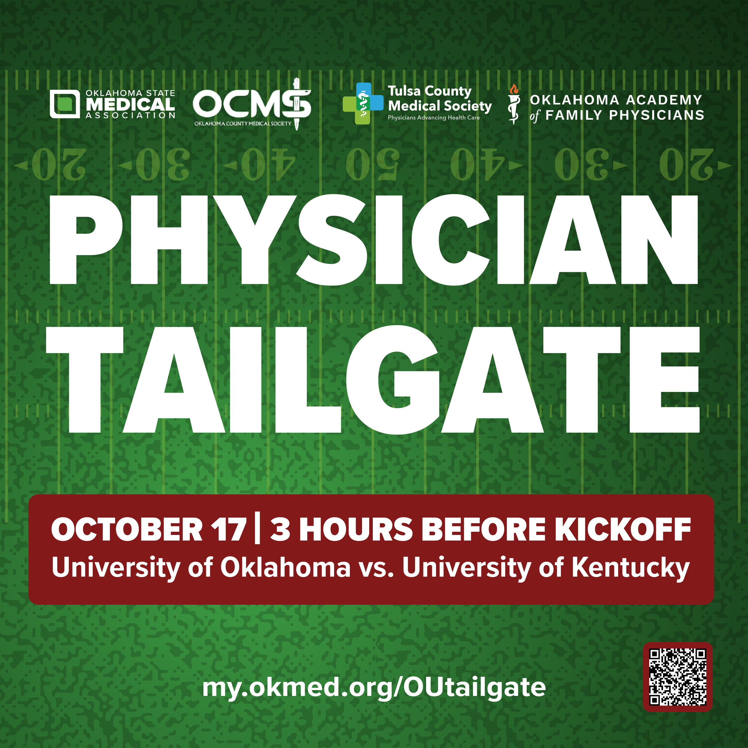 OU vs. Kentucky Physician Tailgate