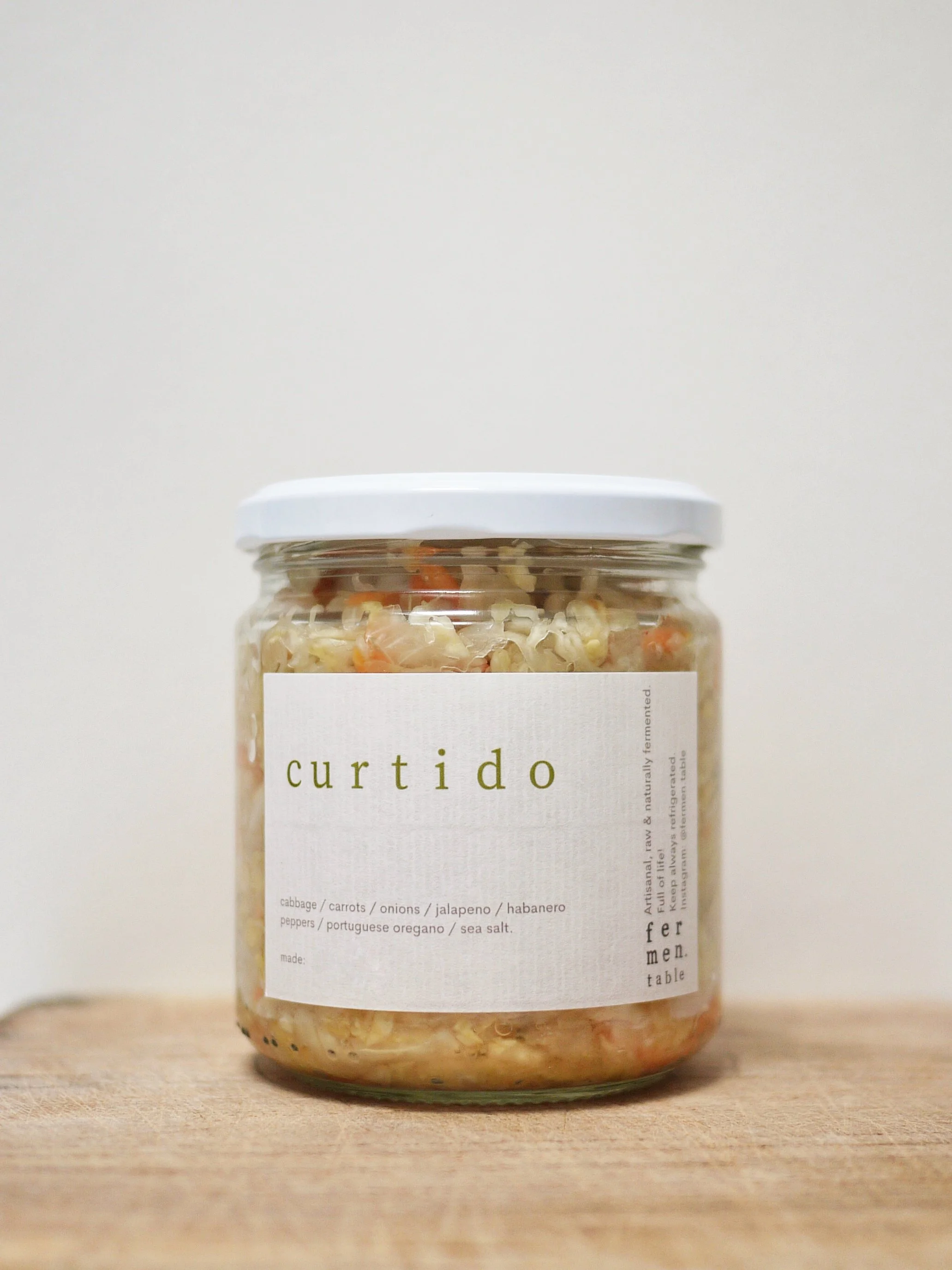 Curtido Sauerkraut