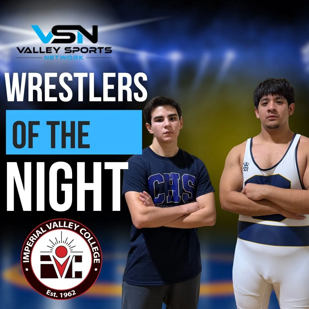 Wrestlers of the Night: Calipatria vs. Holtville (Boys Wrestling Dual-Meet)