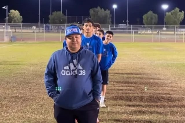 Central Boys Soccer Coach Christian Diaz plays Guess That Player!