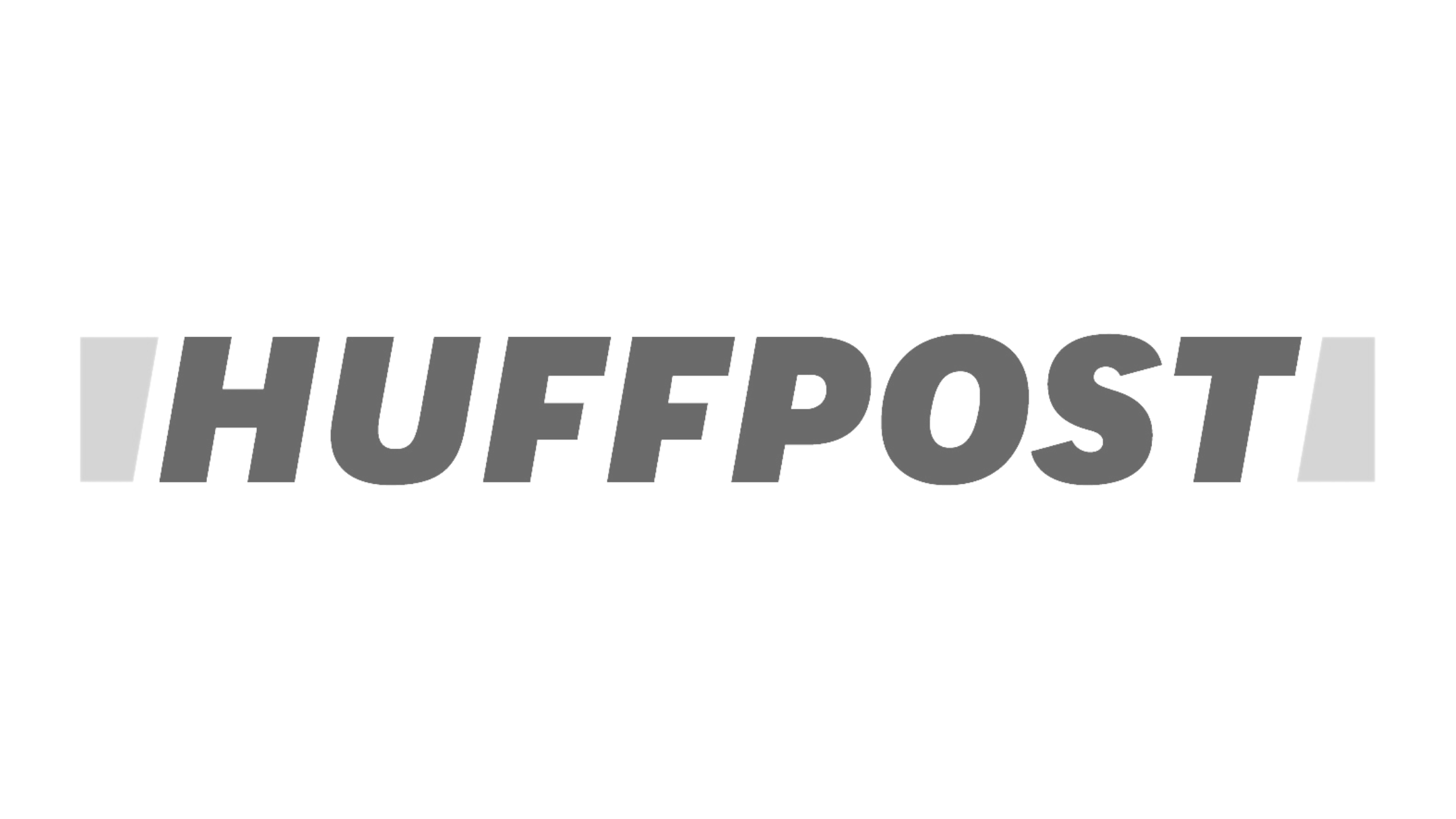 HuffPost logo in black, white, and gray typography.